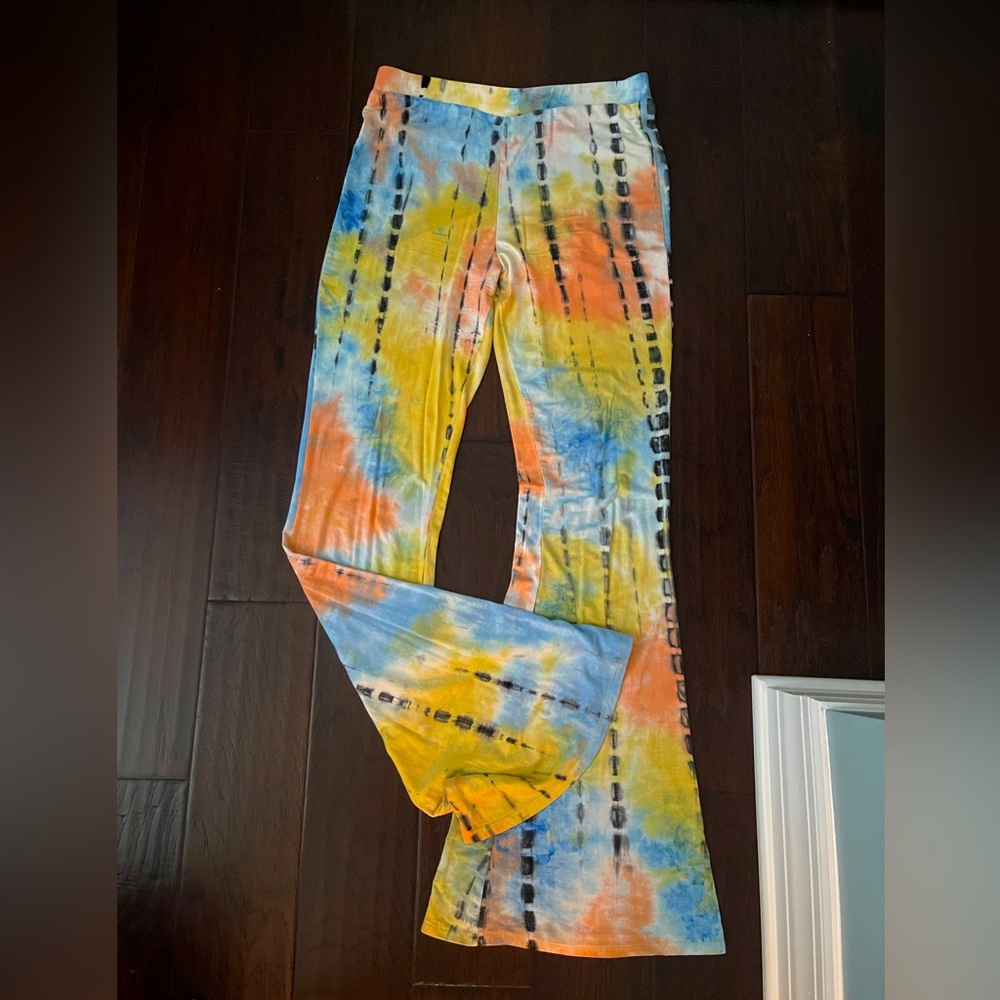Hippie Style Tie dye lightweight slacks